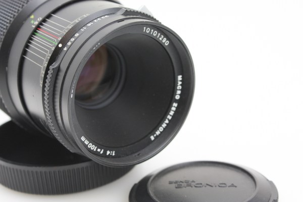 Bronica Macro Zenzanon-E 100mm f4 - For ETR system - Not optically perfect