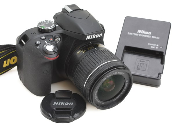 Nikon D3300 Digital SLR Camera w/ AF-P 18-55mm F3.5-5.6 VR G Zoom Lens
