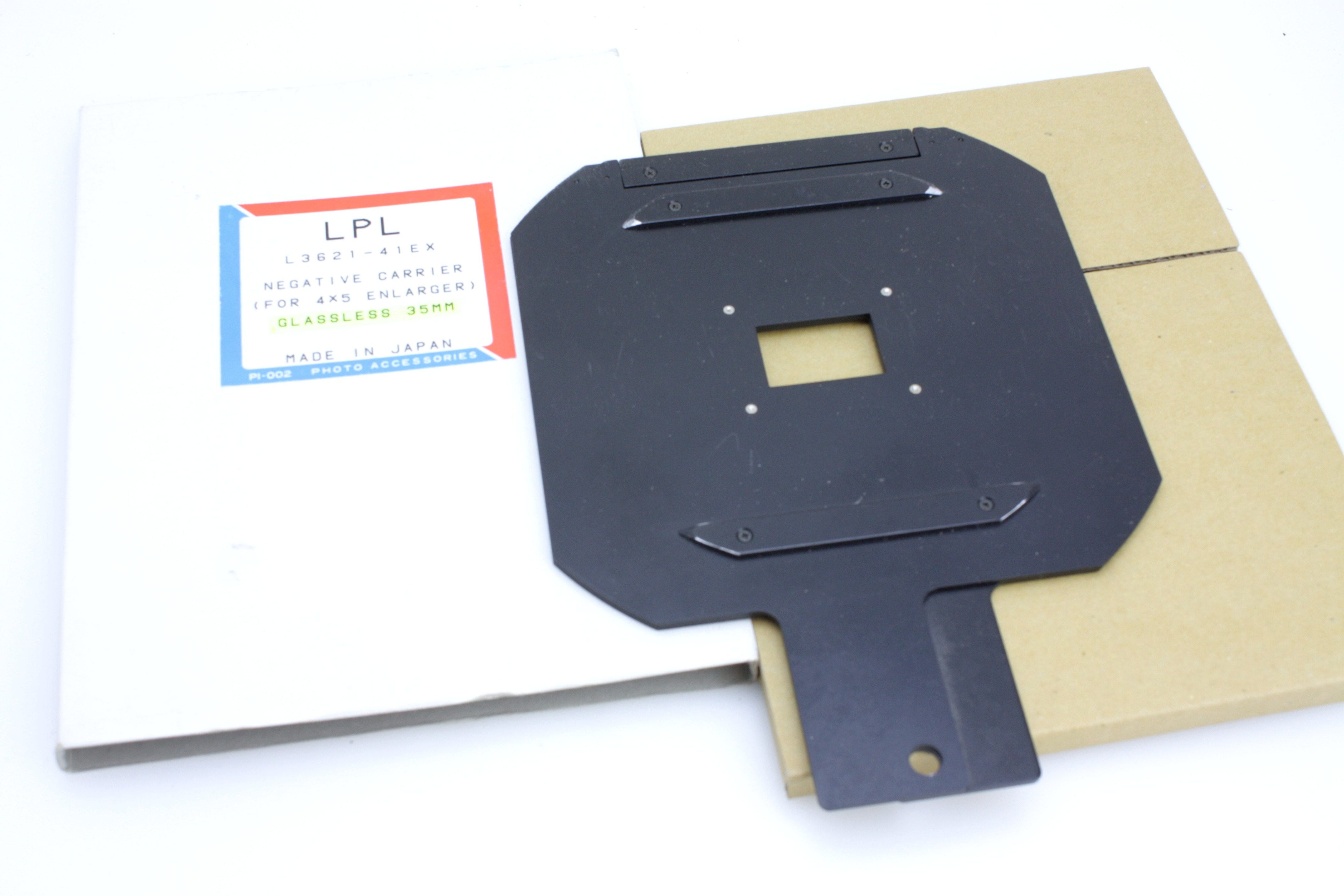 LPL 5x4" Darkroom Enlarger 35mm Negative Carrier / Holder - Boxed