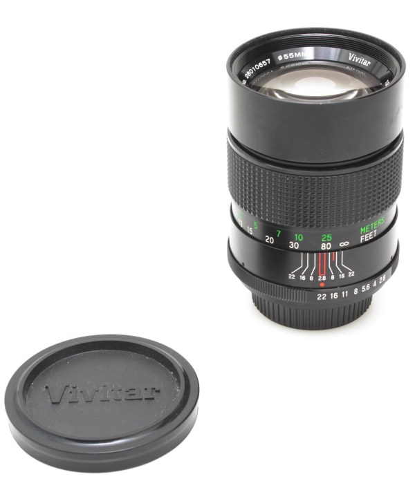 Vivitar 135mm F/2.3 Auto Telephoto Prime Lens in M42 Mount