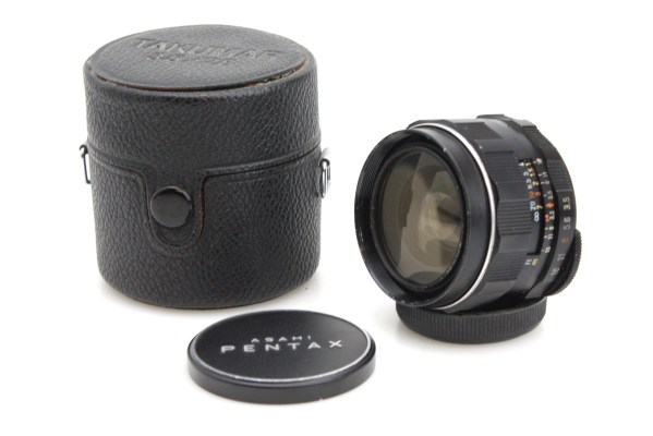 Pentax Super Takumar 28mm f/3.5 Prime Lens, Case & Caps - Pentax M42 Mount
