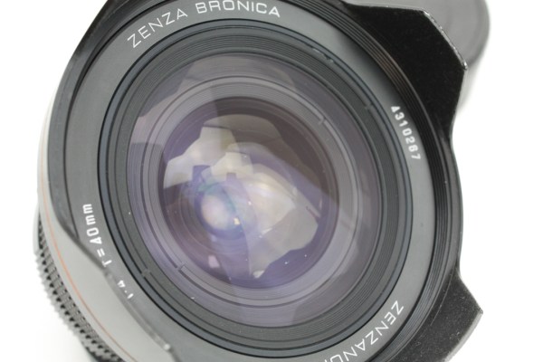 Bronica 40mm F4 Zenzanon-S Wide Angle Lens for SQ-A / AI / SQ-B/ 6x6 Medium Format Cameras