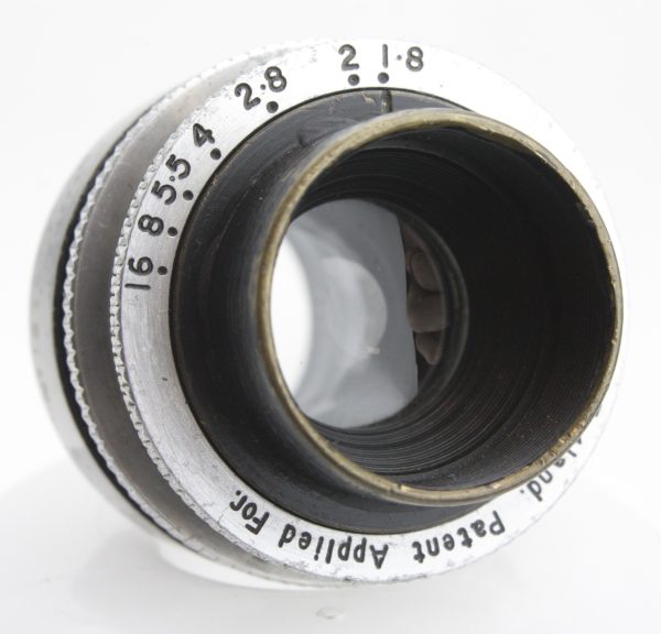 Clean Taylor-Hobson Cooke Kinic 1" (25mm) f/1.8 Lens - C-Mount for 16mm