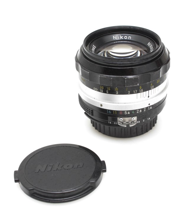 Nikon Nikkor-S 50mm f1.4 Fast Prime Standard Lens - Nikon F Pre-Ai Mount