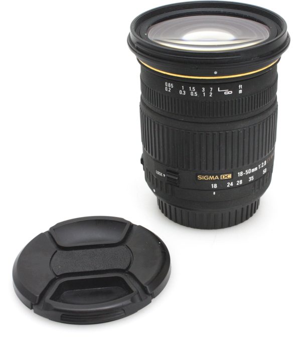 Sigma 18-50mm f/2.8 EX DC Macro Lens - Canon EF-S Fit Lens