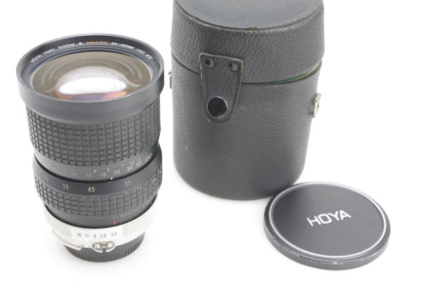 Fast Hoya 35-105mm Constant f/3.5 Macro Zoom Lens - Nikon AI Mount