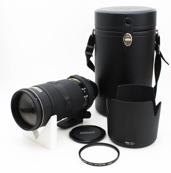 Nikon ED AF AF-S Nikkor 80-200mm f/2.8 D Lens Nikon AF Mount + Hard Case