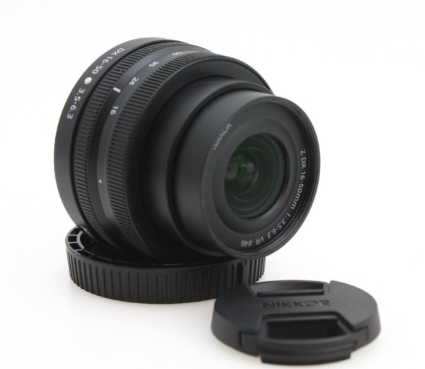 Nikkor Z DX 16-50mm f/3.5-6.3 VR Zoom Lens with Hood - for DX Crop Nikon Z System Mirrorless Camera