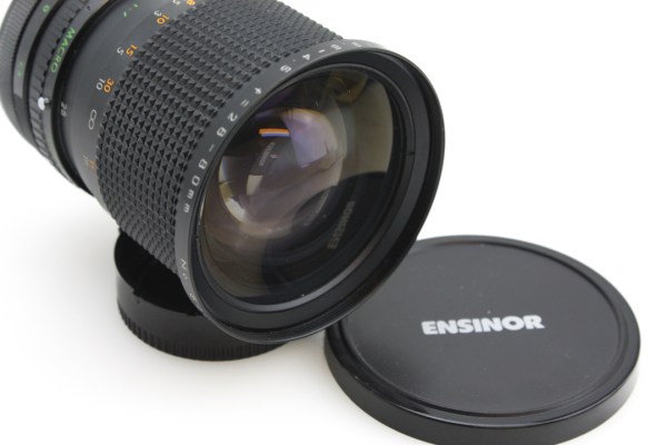 Ensinor 28-80mm f/3.5-4.5 Wide Angle Lens - Canon FD Mount mount - For A1/ AE-1 etc.
