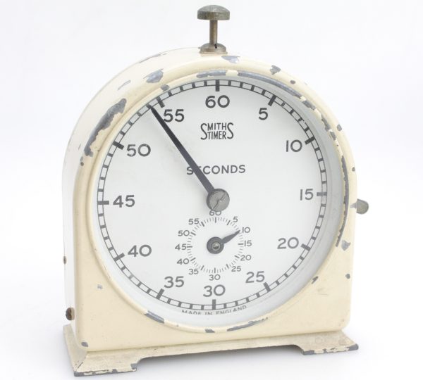 Smiths Timer Darkroom Photographic Process Clock Seconds & Minutes