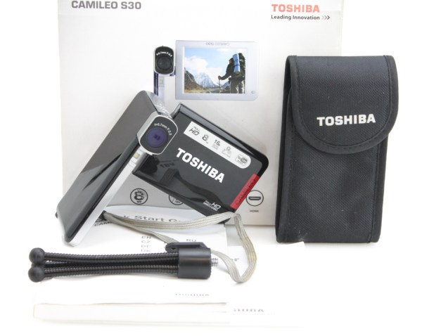 Toshiba Camileo S30, Compact Full HD Handheld Camcorder - Boxed