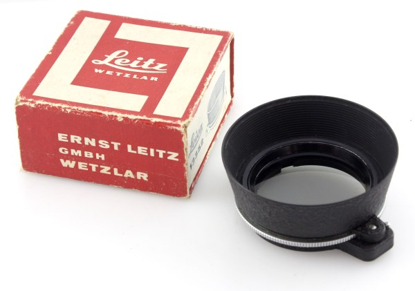 Boxed Genuine Leitz Leica Swing Out Polarising Filter & Hood Push On A42