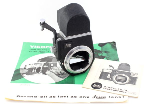 Leitz Leica VISOFLEX III W/ Instructions - Good Condition