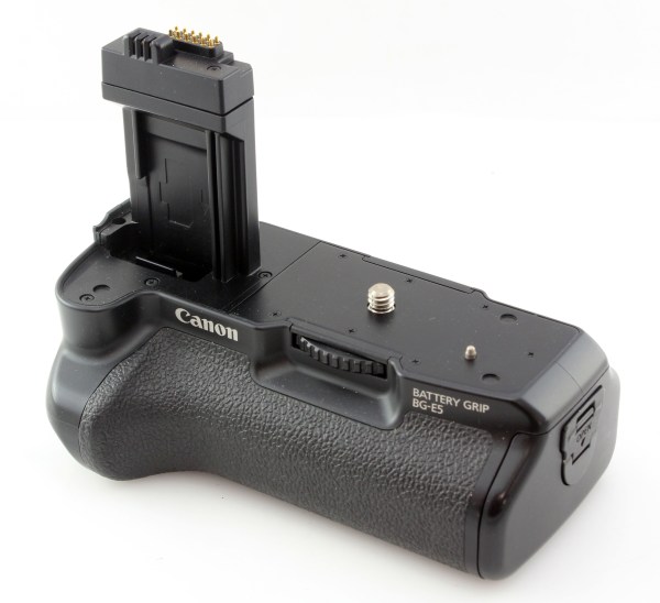 Genuine Canon BG-E5 Battery Grip for Canon 450D, 500D, 1000D DSLR cameras - nice condition