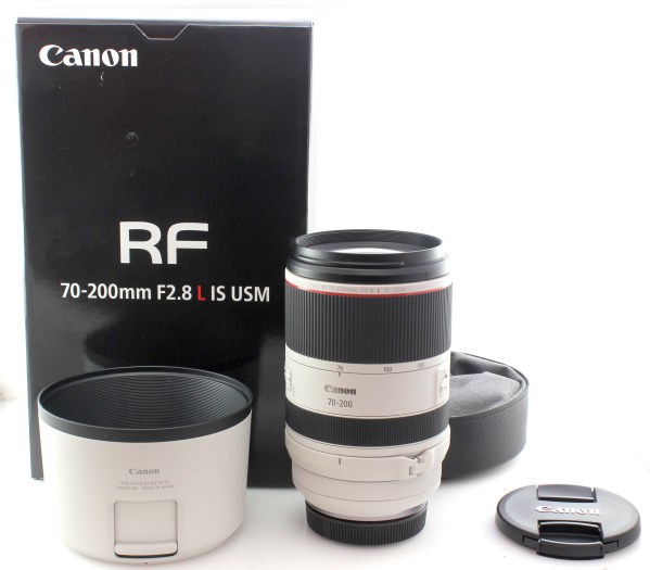 Boxed Canon RF 70-200mm f2.8 L IS USM Zoom Lens W/ Hood & softcase -  Mint Never used