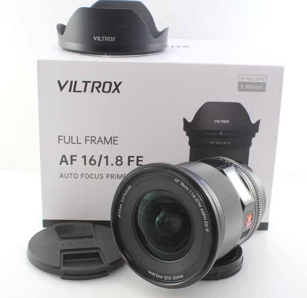 Viltrox 16mm F1.4  DF RBW FE Mount Wide Angle Prime Lens for Sony A7 A9 Etc.