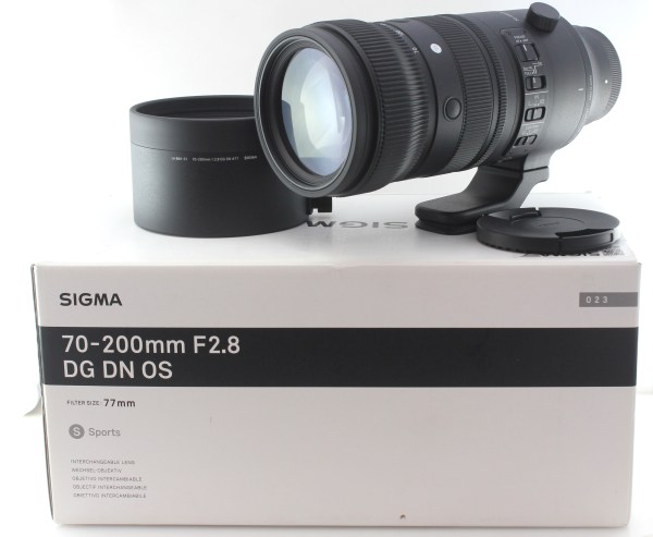 Sigma 70-200mm F2.8 DG DN OS Sports Lens for Sony A7 A9 Etc. Boxed with Case