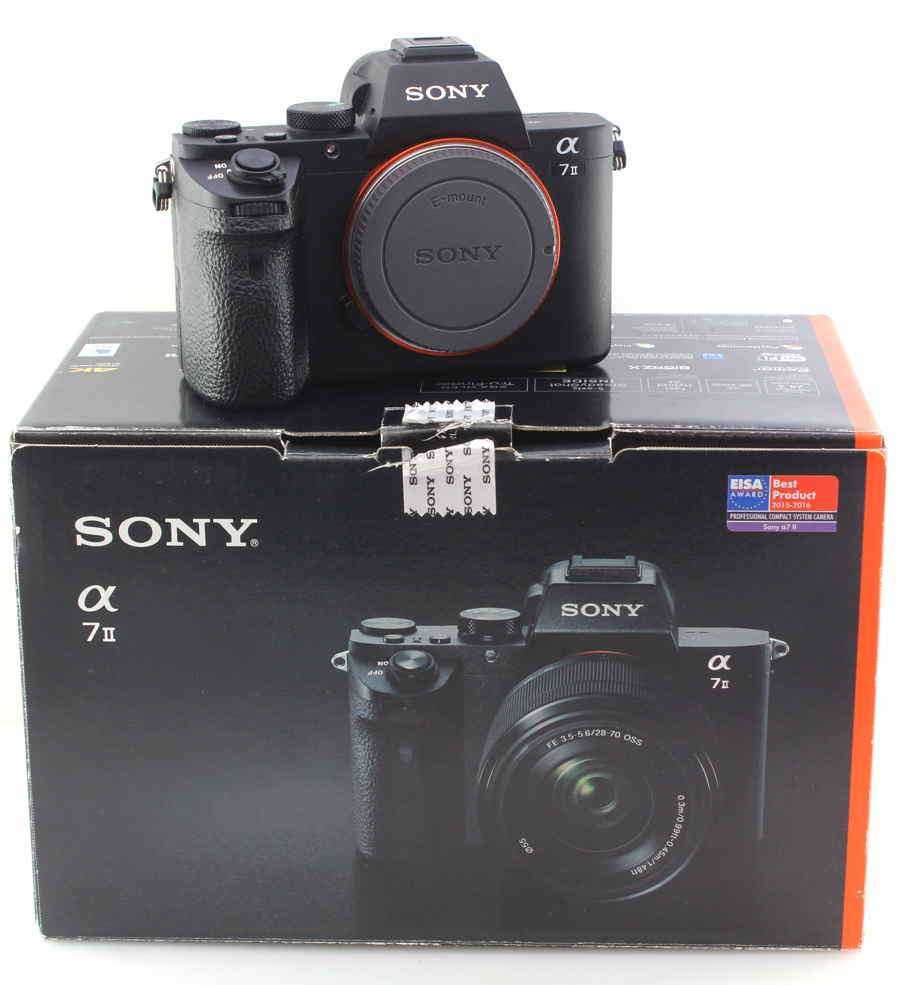 Sony A7 II 24.3MP Full Frame Mirrorless Camera Body With Box for FE Lenses
