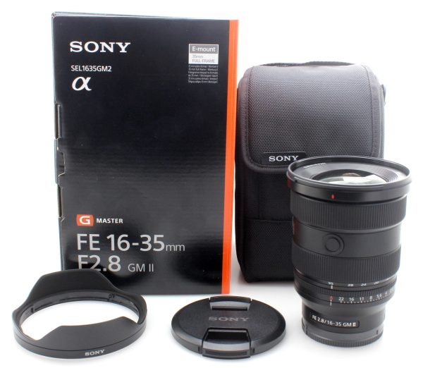 Boxed Sony FE 16-35mm F2.8 GM II Wide angle Zoom Lens - Sony FE mount - Mint Condition Never Used