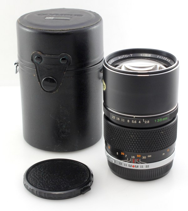 Olympus Zuiko 135mm f2.8 Auto-T Prime Telephoto Lens - Excellent Condition