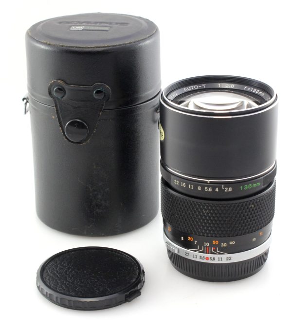 Olympus Zuiko 135mm f2.8 Auto-T Prime Telephoto Lens - Excellent Condition