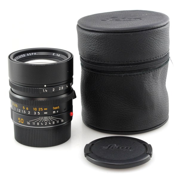 Leica 50mm F1.4 Summilux-M ASPH Lens - Leica M Mount Rangefinder Lens