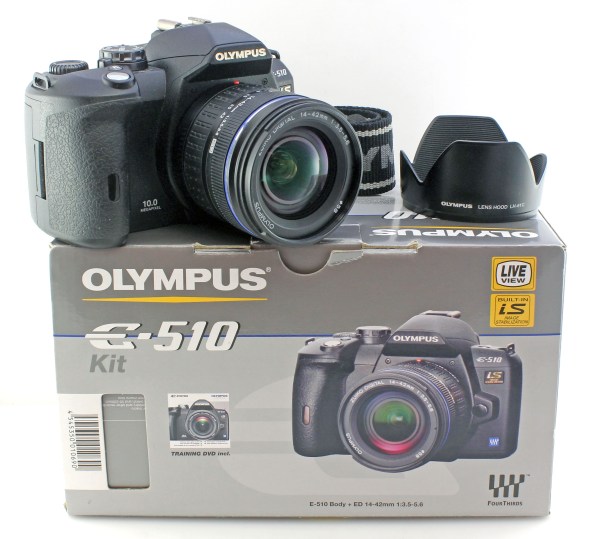 Olympus E-510 Four Thirds DSLR Camera w/ Zuiko 14-42mm F3.5-5.6 Zoom Lens