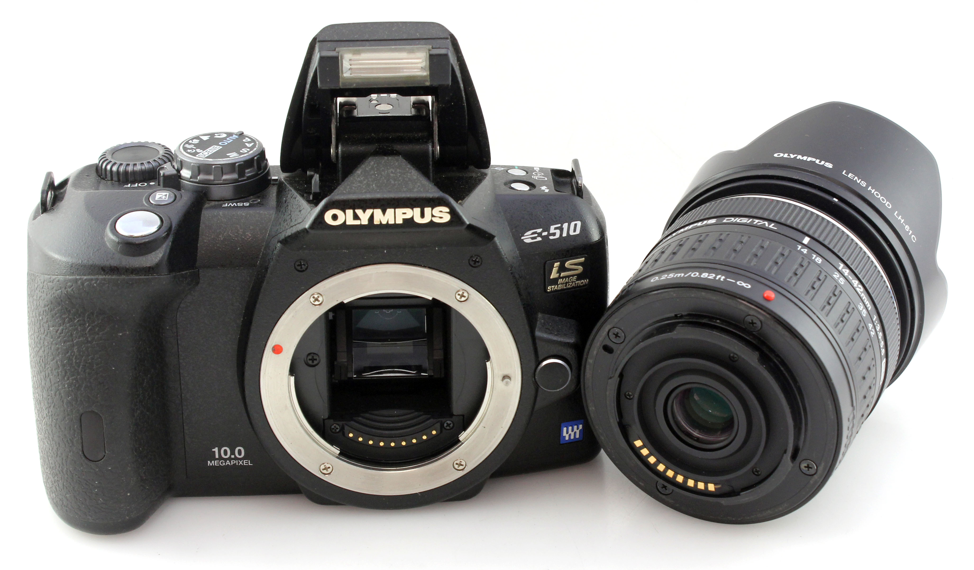 Olympus E-510 Four Thirds DSLR Camera w/ Zuiko 14-42mm F3.5-5.6 Zoom Lens - Image 3