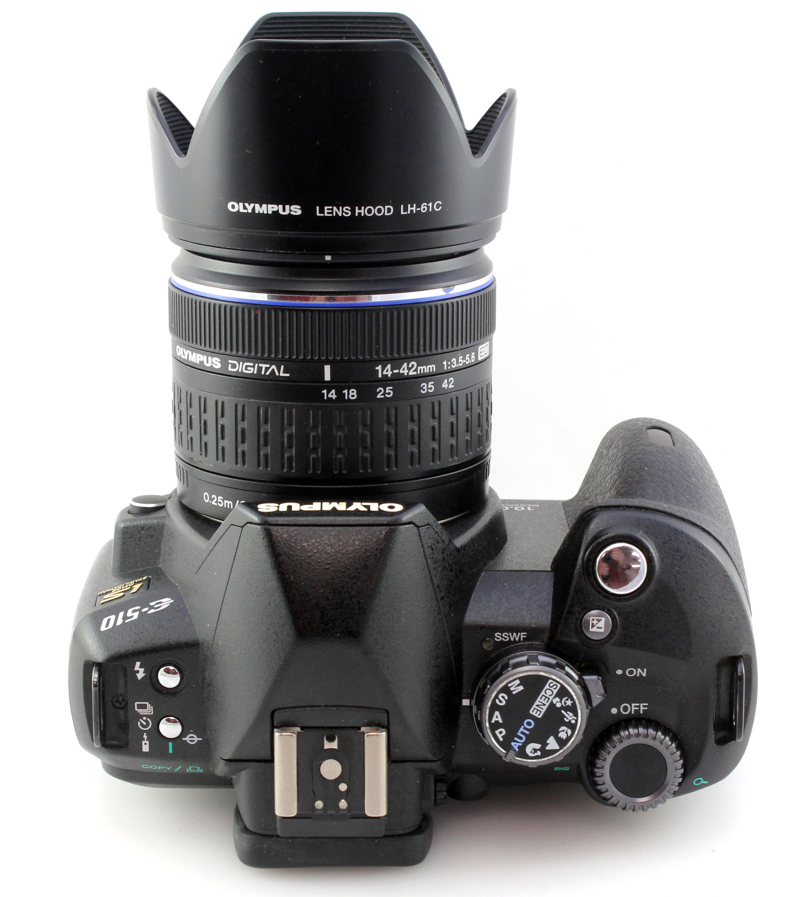 Olympus E-510 Four Thirds DSLR Camera w/ Zuiko 14-42mm F3.5-5.6 Zoom Lens - Image 4