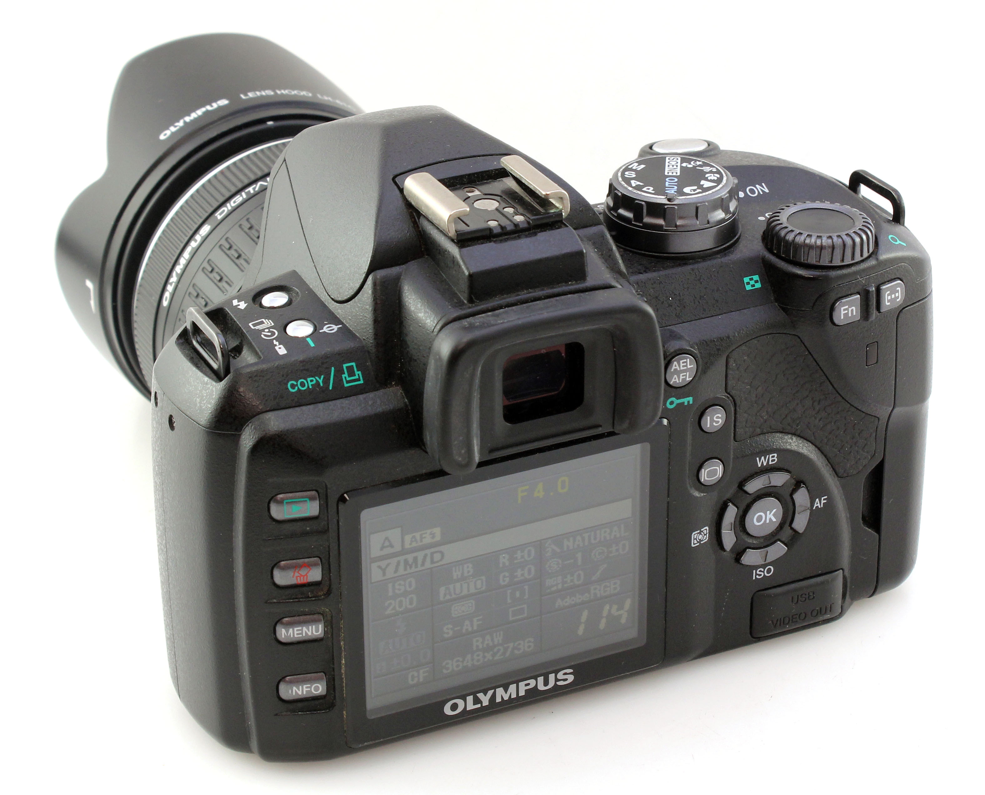 Olympus E-510 Four Thirds DSLR Camera w/ Zuiko 14-42mm F3.5-5.6 Zoom Lens - Image 5