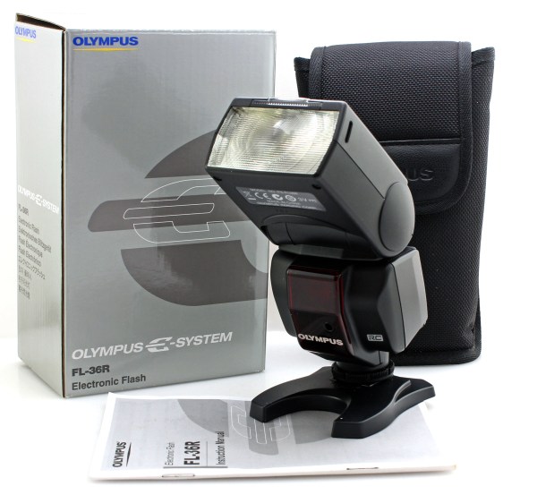 Olympus E Systems FL-36R Electronic Flash for Olympus E Series Digital cameras - Boxed