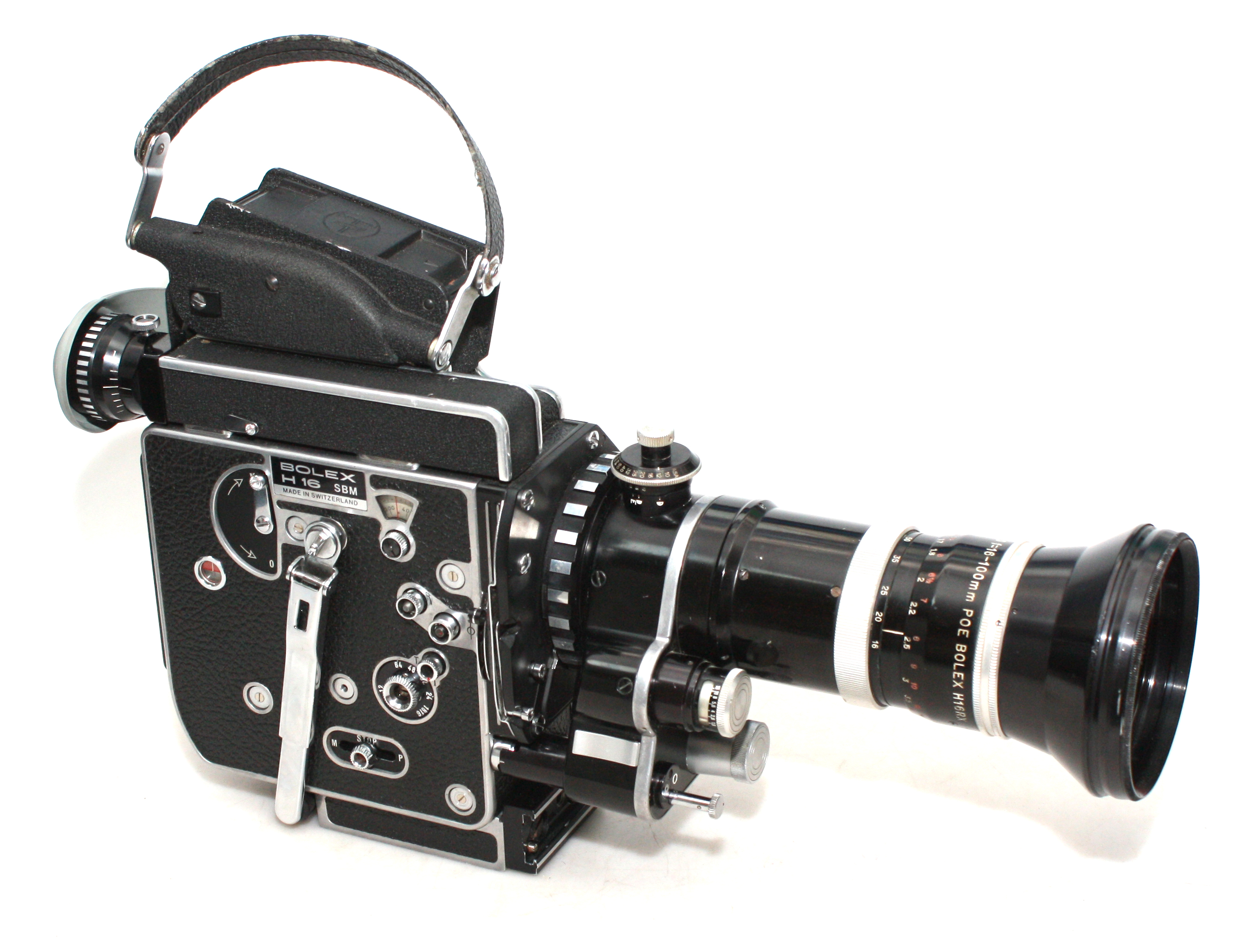 Bolex H16 SBM 16mm Cine Movie film Camera w/ Vario-Switar 16-100mm F1.9 - Image 2