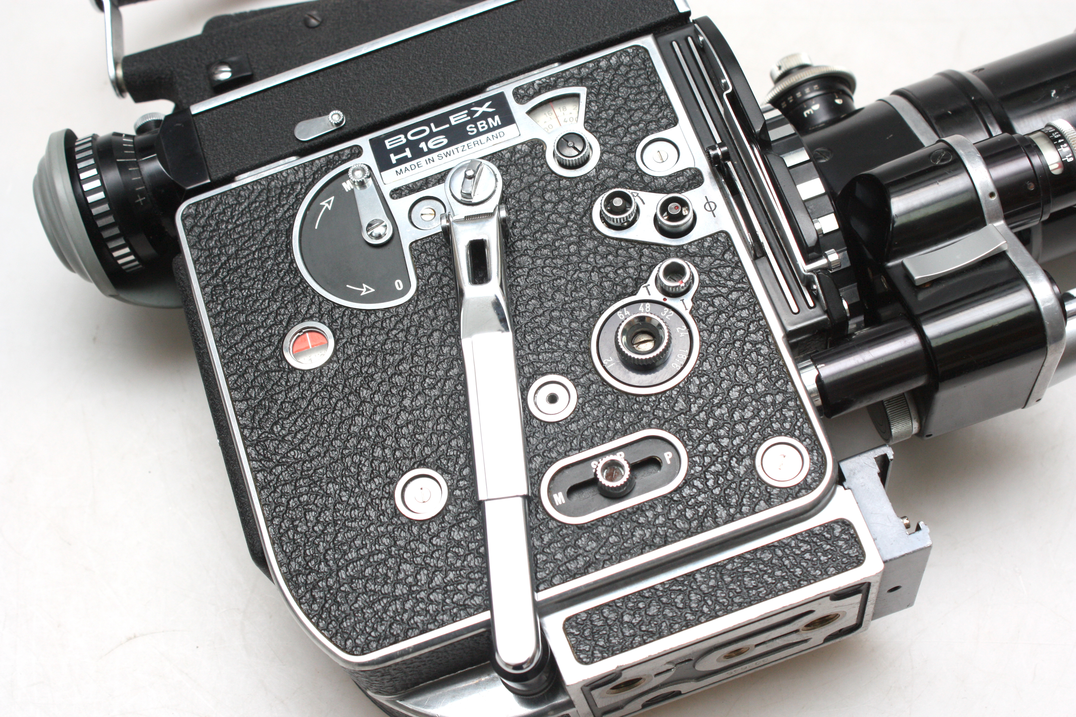 Bolex H16 SBM 16mm Cine Movie film Camera w/ Vario-Switar 16-100mm F1.9 - Image 5