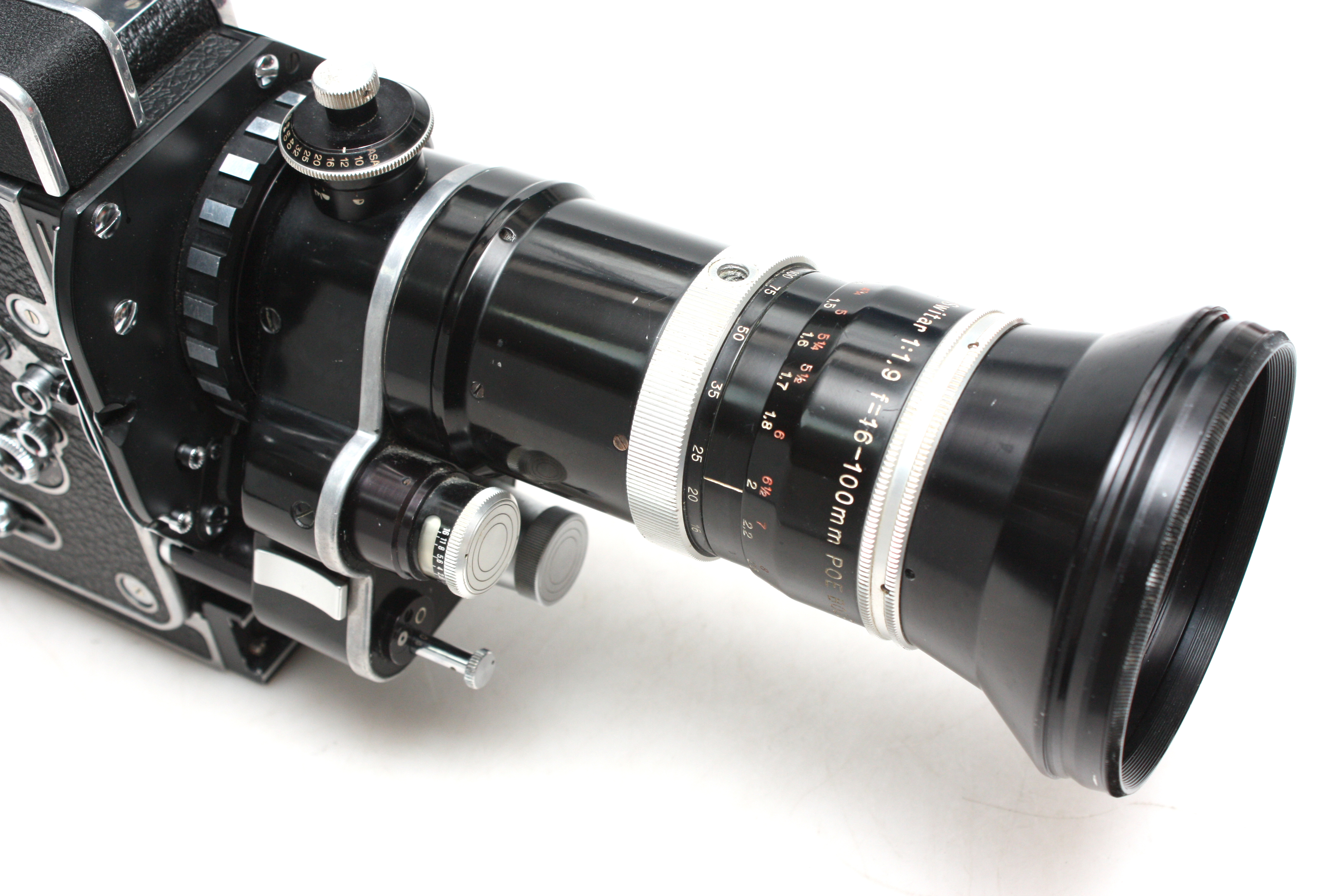 Bolex H16 SBM 16mm Cine Movie film Camera w/ Vario-Switar 16-100mm F1.9 - Image 6