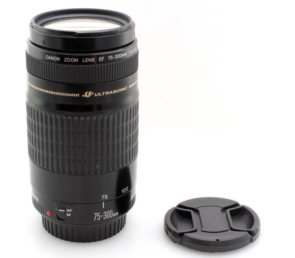 Canon EF 75-300mm f/4-5.6 USM AF Telephoto Zoom Lens -  EF Mount