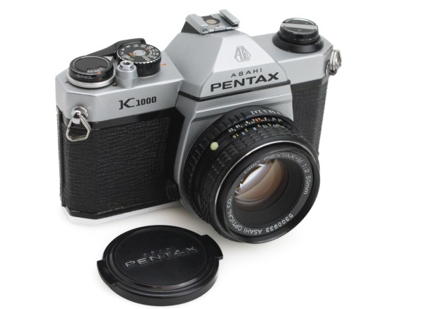 Pentax K1000 35mm Film Camera, with SMC Pentax-M 50mm f/2