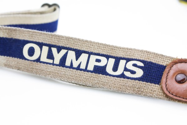 Olympus OM 'HUNTER' Camera Strap - Canvas & Leather