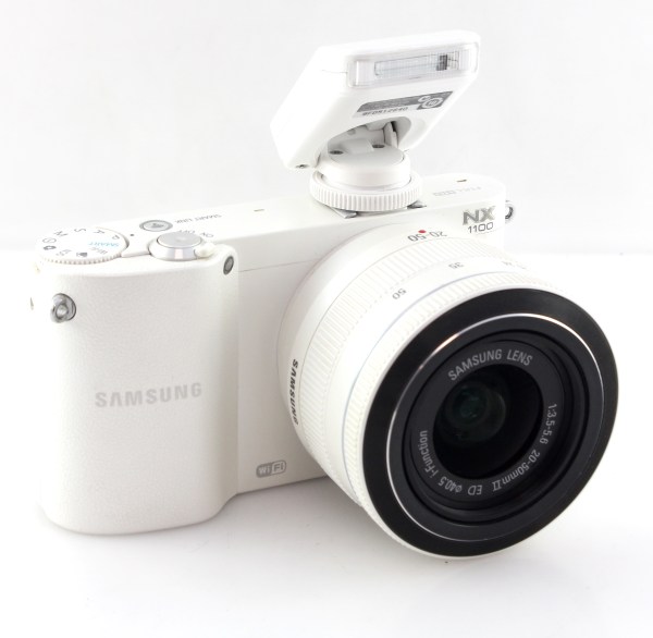Samsung NX1100 20.3 Megapixel APS-C Mirrorless Camera w/ 20-50mm f3.5-5.6 Zoom Lens