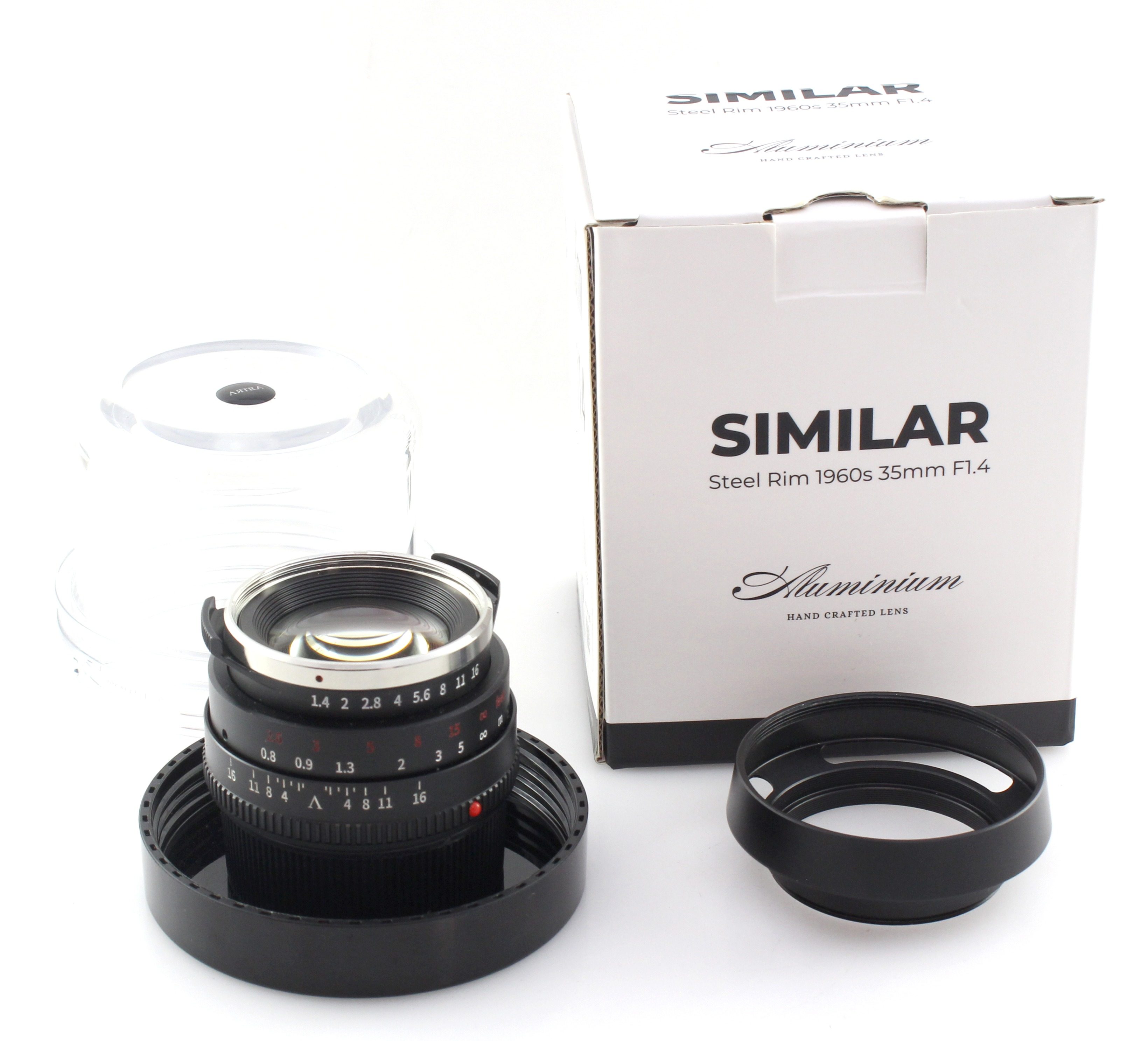 Boxed ArtraLab similar (Steel Rim) 35mm f1.4 Leica M Fit Lens - Great Condition