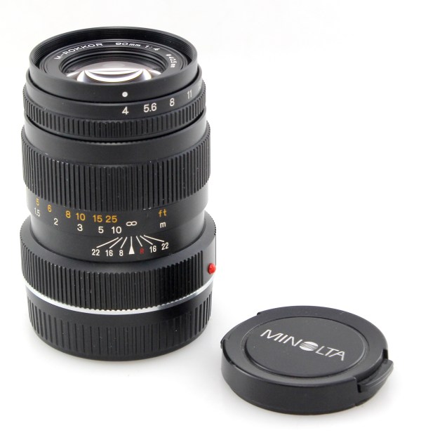 Minolta M-ROKKOR 90mm f4 Lens - Leica M Mount - Great Condition