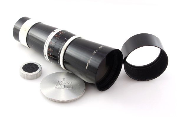 Bolex Lens: Macro-Yvar 150mm f/3.3 C-Mount Lens - for H16 cameras