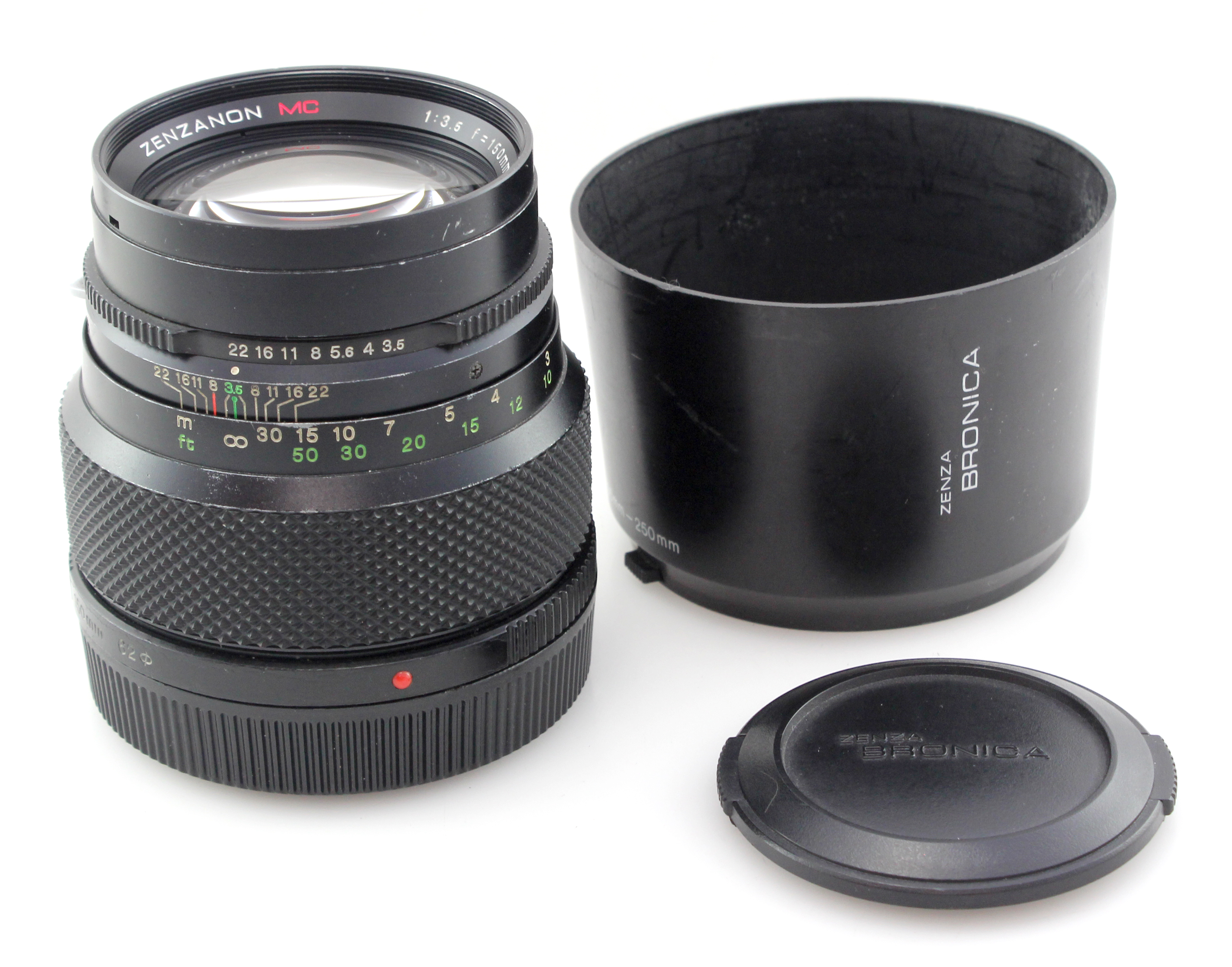 Bronica Zenzanon MC 150mm f3.5 Lens - ETR ETRS ETRSi System - Fair Condition