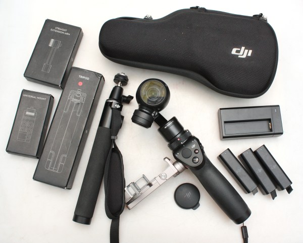 DJI Osmo 160, 4K Camera with 3 Axis Stabiliser - Tested, With A Large Accessory Bundle