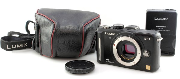 Panasonic Lumix DMC-GF1 12.1MP Micro Four Thirds Camera Body - Boxed w/ case