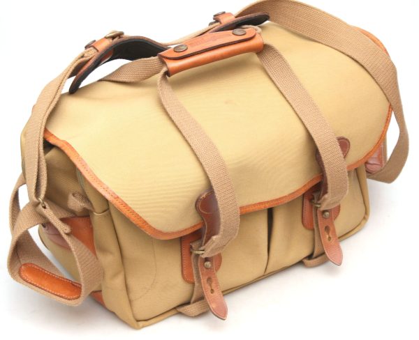 Billingham 335 Khaki & Tan  Camera Bag. Ideal for DSLR, Film, Medium Format Cameras