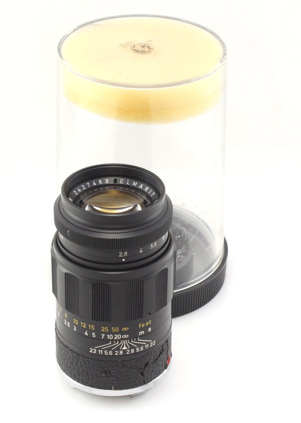 Leica 90mm F2.8 Elmarit M for Leica M Mount Camera E39 with Keeper case