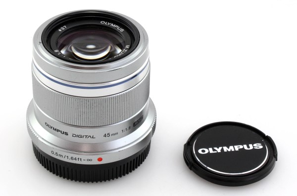 Olympus M Zuiko 45mm F1.8 MSC Lens for Micro Four Thirds - Great Condition