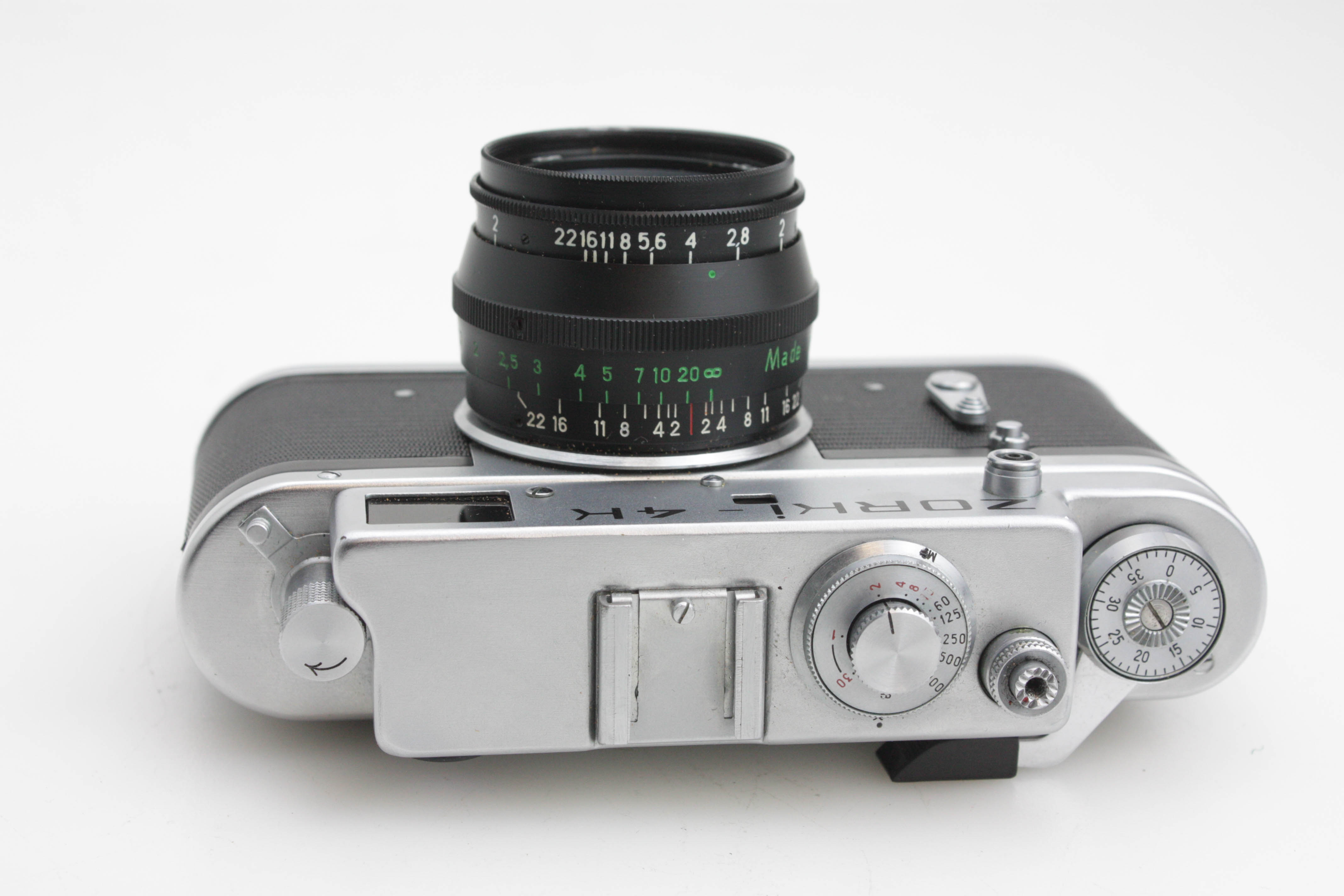 Zorki 4k 35mm Rangefinder Camera w/ Jupiter 8 50mm F2 L39 Lens - Excellent condition - Image 5