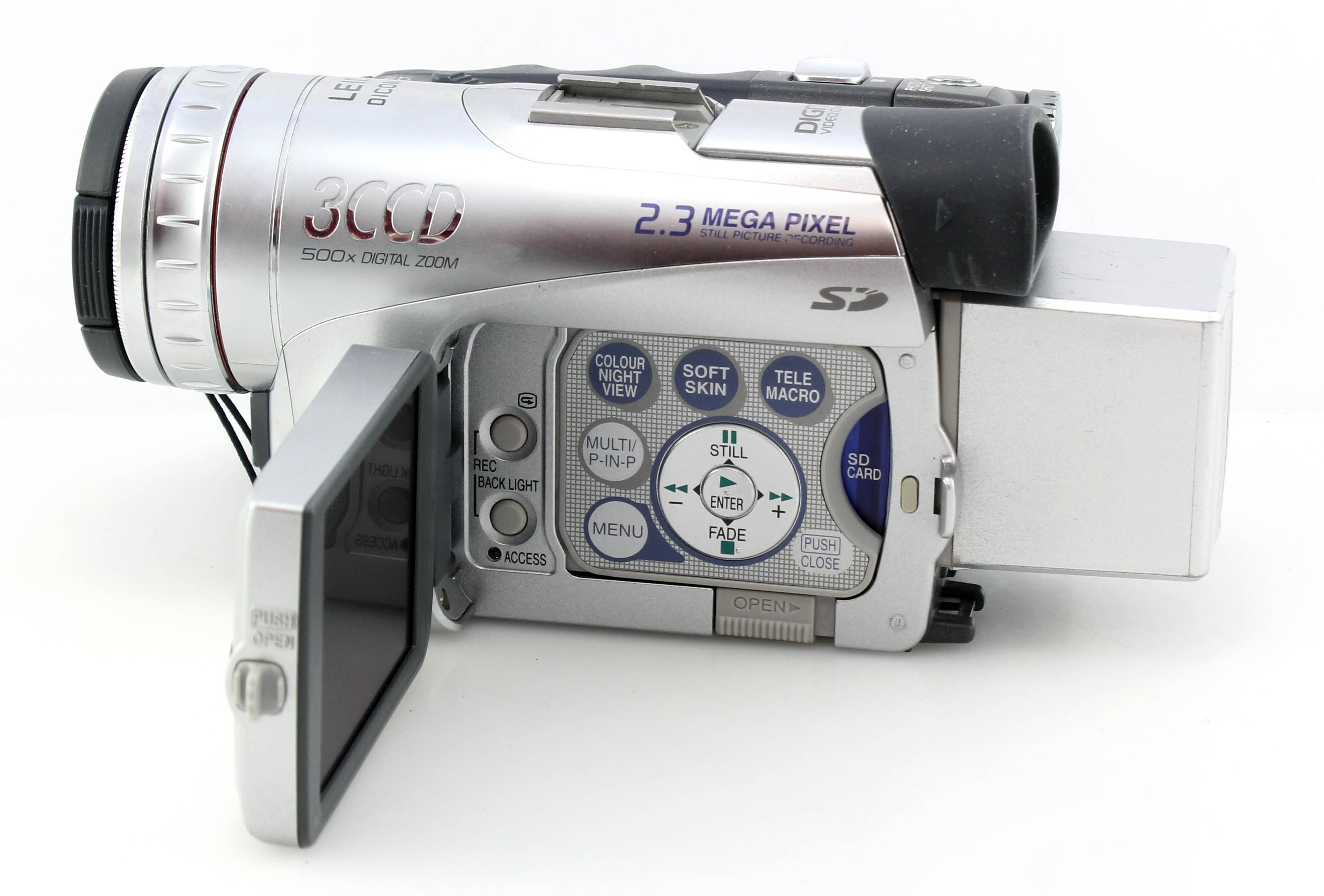 Panasonic NV-GS200 Mini DV / SD Digital Format Movie Video Camera Camcorder - w/ case - Image 7