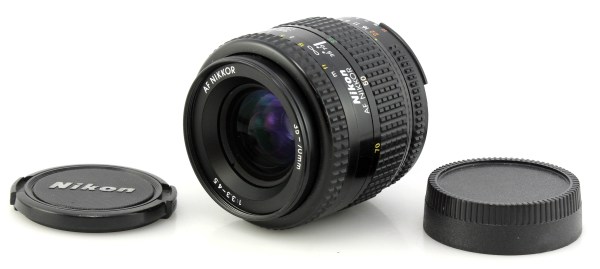Nikon AF 35-70mm F3.3-4.5  Nikkor Lens, with Caps Nikon AF / AIS Mount